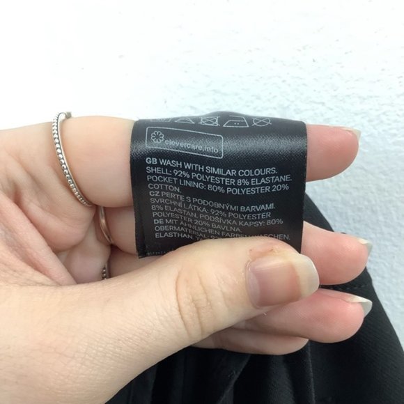 H&M Paperbag Waist Pants in Black - Picture 5 of 5